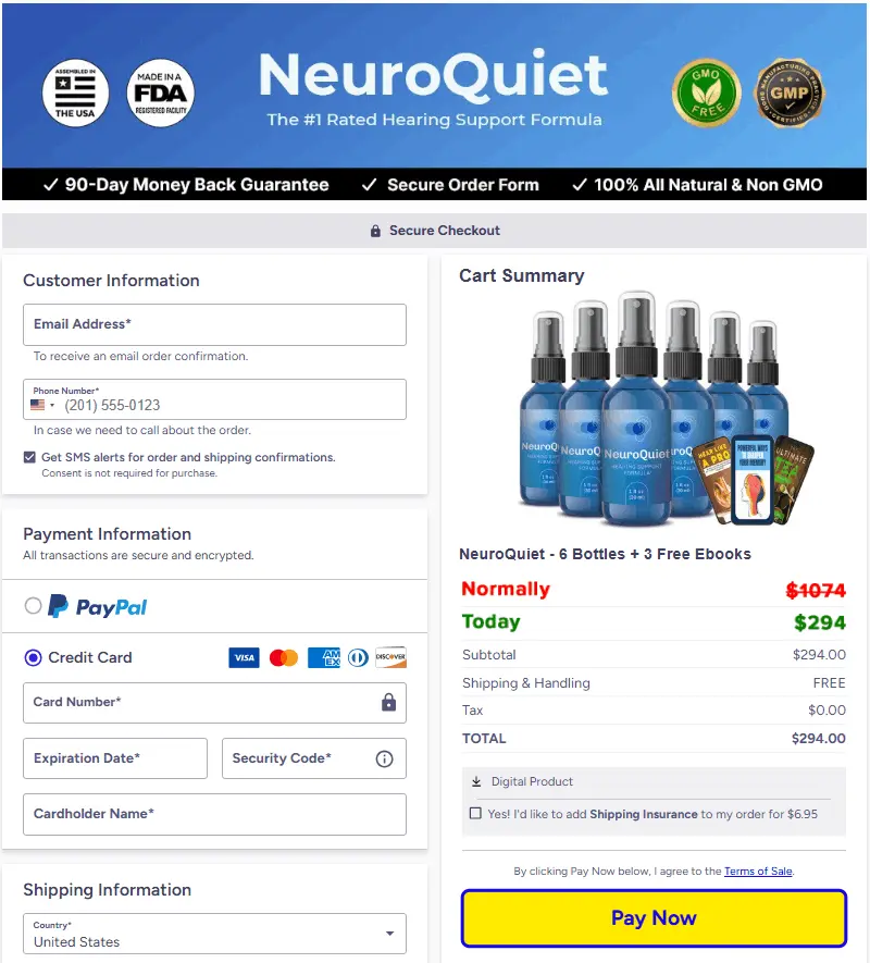 neuroquiet-order-page